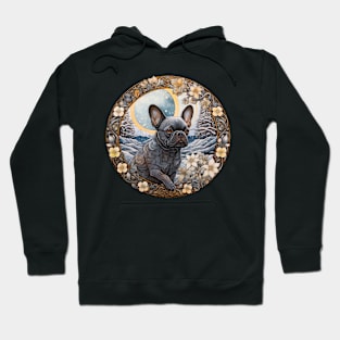 Artistic Frenchie Illustration Hoodie